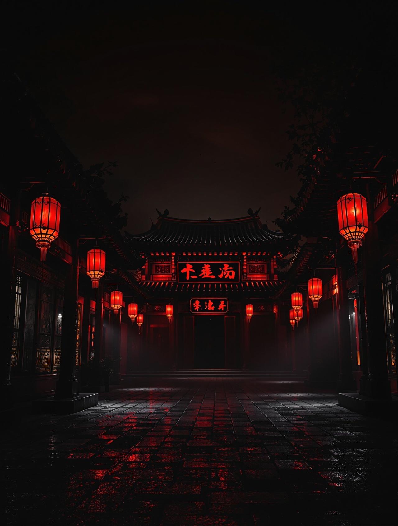 长安夜行海报